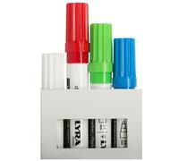 Marcatore a gesso liquido Lyra bianco p. L4411040