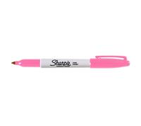 Marcatore a pennarello Sharpie Fine: confezione con 12 pz., inchiostro rosa