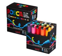 Marcatore a Tempera Uni Posca PC7M Uni-Ball - Punta Tonda - 4,5-5,5 mm - M-PC57M