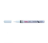 Pentel EC - Paint Marker Pentel - Marcador permanente con tinta indeleble - Color blanco - Modelo n. MSP10-W - Paquete de 12 unidades.