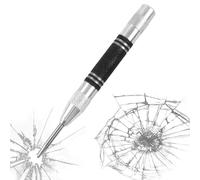Marcatore automatico per punzonatura centrale da 12,7 cm - Strumento a impatto a molla azionabile con una mano per punti di partenza precisi dei fori in metallo, legno e plastica - Non serve martello