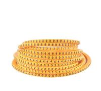 Marcatore Cavo Marcatori for cavi gialli con lettera del diametro filo