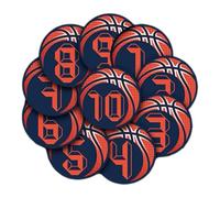 Marcatore del marcatore di basket, figurine 'indicatore di formazione, marcatori di allenamento sportivi, punti numeri piatti, marcatura per lezioni e allenamento