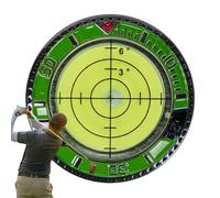 marcatore di palle, lettore verde da golf,Supporto per la lettura del segnalibro a sfere a doppio lato | Strumento di allenamento professionale portatile per l'uso su da calcio e da ballo