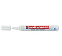 Marcatore Edding 4095 - punta tonda da 2,00-3,00mm - bianco - Edding