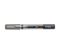 Marcatore Lyra Graduate Mark All: argento, 1 mm, cf. da 6 pz.