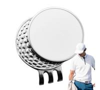 Marcatore magnetico per palline da golf in metallo, per uomini e donne | Decorazione per borsa da golf, attrezzatura per sport all'aria aperta, marcatore per palloni, per figlio, amico