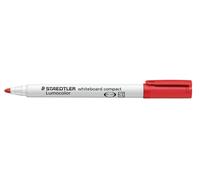 Marcatore per lavagna Whiteboard compact Staedtler rosso tonda 1-2 mm 341-2