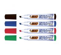 Marcatore per lavagne bianche BIC Velled mm conf. 4 colori assortiti - 8757892