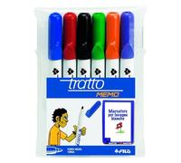 Marcatore per lavagne bianche Tratto Mem assortiti - F854200