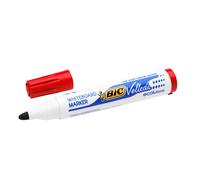 Marcatore Punta Tonda 1.5 mm ROSSO Whiteboard Velleda 1701 Recycled BIC (12 Pz)