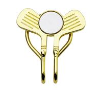 Marcatore per palline da golf con clip magnetica per cappello, 3,20 cm | La forte clip magnetica per cappello mantiene il pennarello sul bordo del cappuccio per un rapido accesso con una sola mano