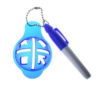 Marcatore per palline da golf, modello a forma di cappello, strumento per disegnare le palline da golf, per giocatori, golfisti, uomini, donne, tornei, corsi di pratica per mettere Green Club Driving