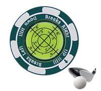 Marcatore per palline Green Reader, marcatori per palline da golf per il putting green | Indicatore professionale per pallina da lettura per golf in lega di zinco | da portatili ad alta precision