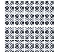Marcatore per scansione 3D con diametro interno di 12 mm e diametro esterno di 19 mm, punto di riferimento del punto di tracciamento riflettente per metrologia industriale e