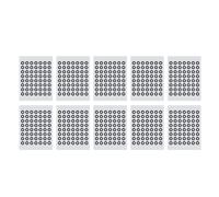 Marcatore per scansione 3D, riutilizzabile, ad alta riflettività, per tracciamento, punto di riferimento, per rilevamento ottico, reverse engineering, motion capture, materiale