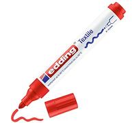 Marcatore per tessuti 4500 Edding - rosso - tonda - 2-3 mm - 4500 002