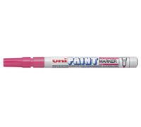 Marcatore per vernice Uni Paint PX-21 (L) Rosa 0,8-1,2 mm - Punta acrilica (forma a palla), larghezza tratto 0,8-1,2 mm, corpo NEW