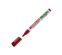 Marcatore permanente 25 Ecoline - punta tonda 1.0 mm - rosso - Edding