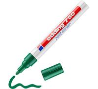 Marcatore permanente a vernice Edding - verde - tonda - 2-4 mm - 750 004