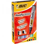 Marcatore permanente BIC Marking 2000 pu conf. 4 pezzi - 8209112
