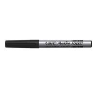 Marcatore permanente Bic Marking Pocket 1445 Nero (12 Unità ) NEW
