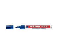 Marcatore permanente Edding 3000 punta rotonda 1.5-3 mm blu