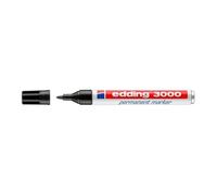Marcatore permanente Edding 3000 punta rotonda 1.5-3 mm nero