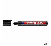 Marcatore permanente Edding 330 Nero [10 Unità]