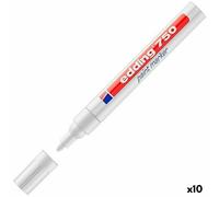 Marcatore permanente Edding 750 Bianco [10 Unità]
