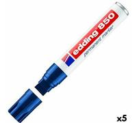 Marcatore permanente Edding 850 Azzurro [5 Unità]