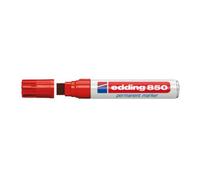 Marcatore permanente Edding 850 - punta 5,0-16,0mm - rosso - Edding