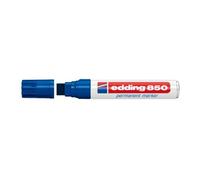 EDDING - E-850 003 - Marcatore permanente Edding 850 - punta 5 -16 mm - blu - Edding - 27661 - Conf. da 1 Pz. - E-850 003