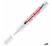 edding 8050 - Pennarello per pneumatici, 10 pezzi, 2-4 mm, per marcare pneumatici e altre superfici in gomma, per interni ed esterni, impermeabile