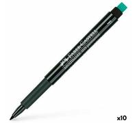 Marcatore permanente Faber-Castell Multimark 1513 F Nero [10 Unità]