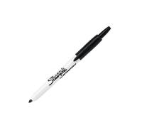 SHARPIE S0810840 - Marcatore permanente, F, ritrazione SHARPIE, confezione da 12, n