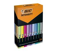Marcatore Permanente Intensity Bic - Punta Tonda - Fine - 992731 (Assortiti Conf