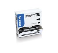 Conf. Pack 15+5 Marcatore Permanente Markers 100 - punta tonda - Nero - Pilot