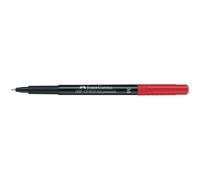 Marcatore permanente Multimark Faber Castell - media - 1,0 mm - rosso - 152521 (