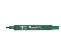 Marcatore permanente Pentel - Marcatore N50 - verde - tonda - 4,3 mm - N50-D