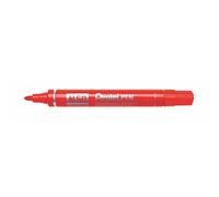 Marcatore permanente Pentel N50-BE Rosso 12 Pezzi