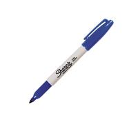 Marcatore permanente - punta fine 1 mm - blu - Sharpie