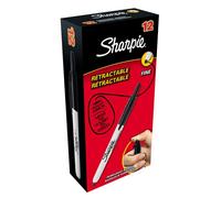 Marcatore Permanente Sharpie Retractable Paper Mate - Fine - Punta Tonda - S0810