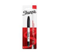 Sharpie® - Pennarello indelebile Twin Tip Nero
