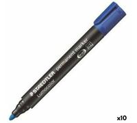 Marcatore permanente Staedtler Lumocolor 352-3 Azzurro [10 Unità]
