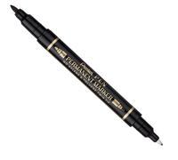 Pentel Pentel Twin Tip Marcatore Permanente Doppia Punta Conica 2/3 Mm Col. Nero