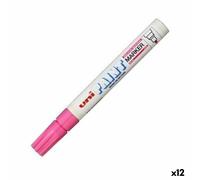Marcatore permanente Uni-Ball PX-20 Rosa [12 Unità]