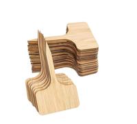 Marcatore Pianta 50/100 pezzi Etichette for piante a forma di T for in legno con logo(50pcs)