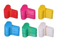Marcatore Pianta 50-100 pezzi riutilizzabili etichette da appendere for vivai e piante giardino, cartellini identificativi in plastica, impermeabili, for verdure, marcatori(Color24,100 PCS)