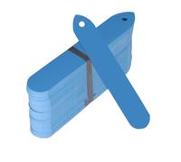 Marcatore Pianta 50-100 pezzi riutilizzabili etichette da appendere for vivai e piante giardino, cartellini identificativi in plastica, impermeabili, for verdure, marcatori(Color11,100 PCS)